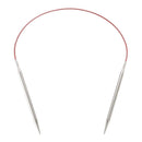 ChiaoGoo Red Lace Stainless Circular Knitting Needles 16 inch Size 8/5mm