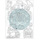Craft Consortium A5 Clear Stamps Happy Harvest - Apples*