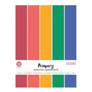 Colorbok 78lb Smooth Cardstock 8.5 inch X11 inch 50 pack Primary, 5 Colours/10 Each