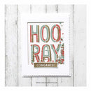 Concord & 9th Clear Stamps 6 inch X8 inch Triple Step Hooray*