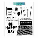 Concord & 9th Clear Stamps 6inch X6inch Top It Off