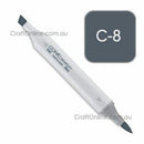 Copic Sketch Marker Pen C-8 - Cool Gray No.8