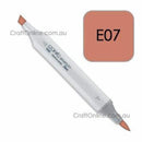 Copic Sketch Marker Pen E07 - Light Mahogany