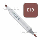Copic Sketch Marker Pen E18 - Copper