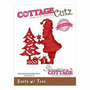 Cottagecutz Elites Die - Santa With Tree 2.8Inch X3inch