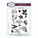 Creative Expressions Lisa Horton - Festive Flurry Under the Mistletoe A5 Clear Stamp Set