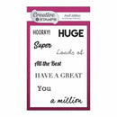 Creative Stamps Focal A6 Stamp - Small Additions Set 1