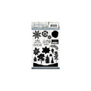 Find It Precious Marieke Winter Flowers Clear Stamps - Let It Snow