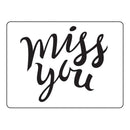 Darice Embossing Folder 4.25 X 5.75 inch - Miss You