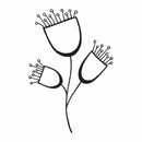 Darkroom Door Cling Stamp 4.5X3 - Springtime Sprouts