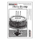 Darkroom Door Rubber Photo Stamp - Birthday Cake
