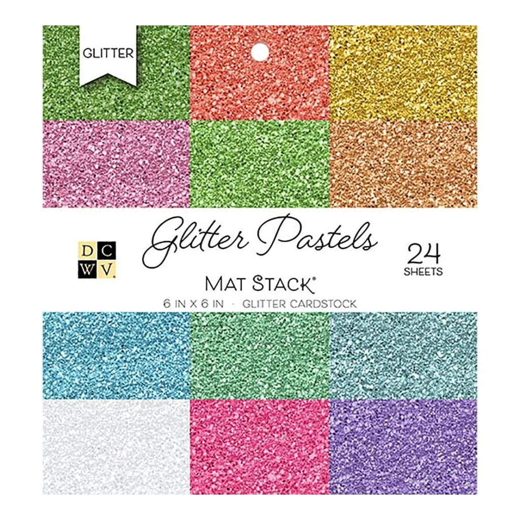 SILVER MIST – Glitter Silk Cardstock 12x12