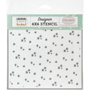 Carta Bella Stencil 6"X6" - Summertime Flowers, Summer Market*