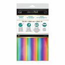 Deco Foil 6 Inch X12 Inch 20 Pack Rainbow