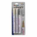 DecoColor Calligraphy Opaque Paint Marker Set 2mm Gold/White/Black