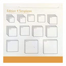 Deluxe Designs - Pages By Design Template System Edition 4 Squares (Sold Individually)