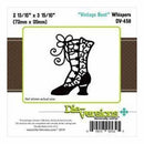 Die-Versions Whispers Die Vintage Boots 2.8125Inch X3.9375Inch