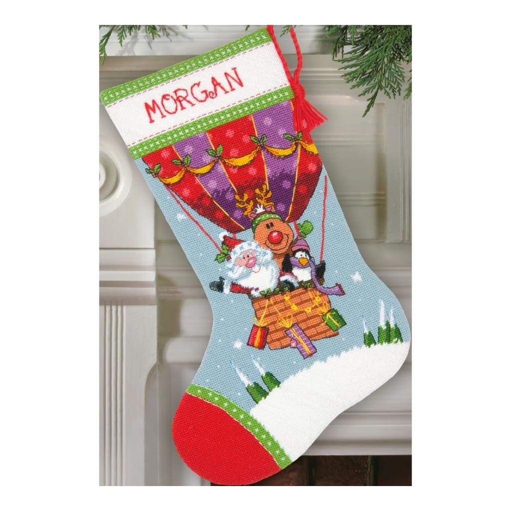 Magical Christmas Stocking Counted Cross Stitch Kit 16in Long (14