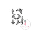 Dress My Craft - Stencil A4 - Delicate Flourishes