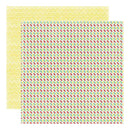 Echo Park - A Perfect Summer - Chevron 12X12 Inch Double-Sided Paper (Pack Of 10)