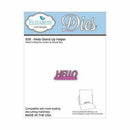 Elizabeth Craft Metal Die - Hello Stand Up Helper