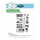 Elizabeth Crafts Clear Mounted Stamps - Home Grown Greetings