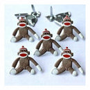 Eyelet Outlet & Brads - Sock Monkey Brads