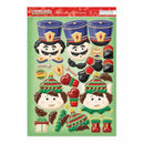 Festive Friends A4 Box Pops! 2 pack Noel The Nutcracker/Evergreen The Elf
