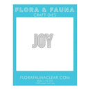 Flora & Fauna Dies Joy Outline