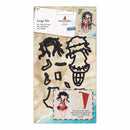 Gorjuss Santoro Decorative Dies Postal Summer Days, 9 Pieces