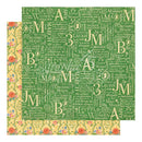 Graphic 45 Little Women Double-Sided Cardstock 12 inch X12 inch - Orchard House