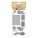 Graphic 45 - Mon Amour Cling Stamps -