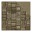Graphic 45 - Off To The Races Double-Sided Cardstock 12 inch X12 inch - Take The Lead