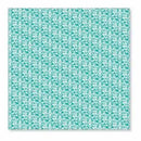 Hambly Screen Prints - High Tea Overlay - Teal Blue (Pack Of 5)