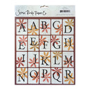 Scenic Route Paper Alpha Cardstock Stickers - Harvest Flower*