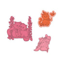 Heartfelt Creations - Cut & Emboss Dies - Purr-Fect Playdate 1.75 To 3.5in