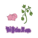 Heartfelt Creations - Cut & Emboss Dies - Purring & Playful 1.25 To 5.5in