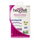 Heartfelt Creations Cut & Emboss Dies - Elements Of Home 1in To 4.5in*