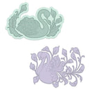 Heartfelt Creations Cut & Emboss Dies Swan Lake, 1.25in To 4in