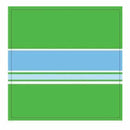 Heidi Swapp - 9X9 Paper Born Free- Rugby Stripe (Pack Of 10)