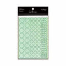 Heidi Swapp - Chipboard Glossy - Polka Dots Whisper Blue