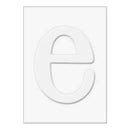 Hero Arts - Letters For Stamping E - 3 Die-Cut Letter Cards (3 Pop-Outs- 3 Fram