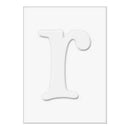 Hero Arts - Letters For Stamping R - 3 Die-Cut Letter Cards (3 Pop-Outs- 3 Fram