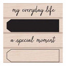 Hero Arts Mounted Rubber Stamp Set 3Inch X3inch My Everyday Life