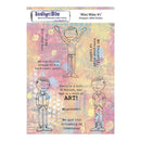 IndigoBlu Cling Mounted Stamp 8inch X5.5inch Mini Mike