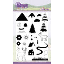 Find It Trading Jeanines Art Clear Stamps Spring Landscapes Mountains
