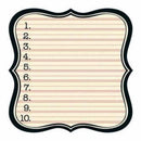 Jenni Bowlin - Extension - Die Cut Numbered Label 12X12 Paper