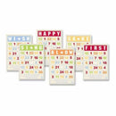 Jenni Bowlin - Mini Bingo Cards - Birthday