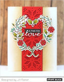 Penny Black Creative Dies - Heart Christmas Cut Out*