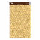 Jillibean-Soup - Alphabeans 7X13 Cardstock Stickers - Diced Damask